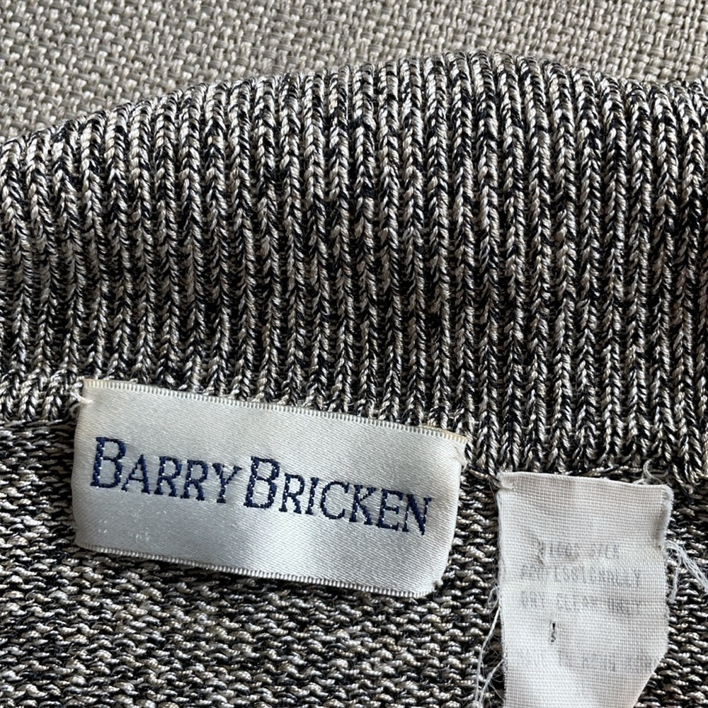 Barry Bricken Silk Pullover Sweater- XL - Picture 3 of 3